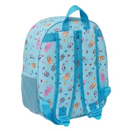 Sac à dos 3D mini 270 x 100 x 330 mm BLUEY SAFTA