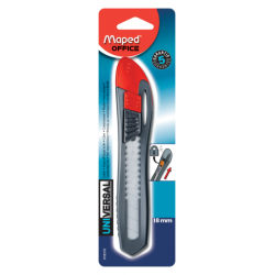 Cutter plastique 18mm ss blister Maped