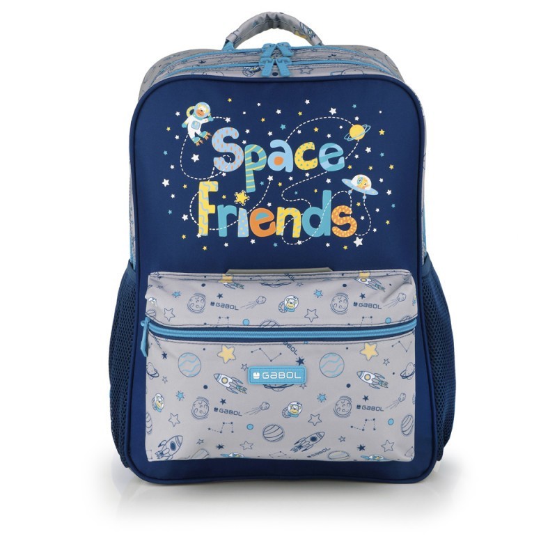 Sac à dos SPACE KIDS 3 comp 32 x 44 x 15 cm 23,5L GABOL
