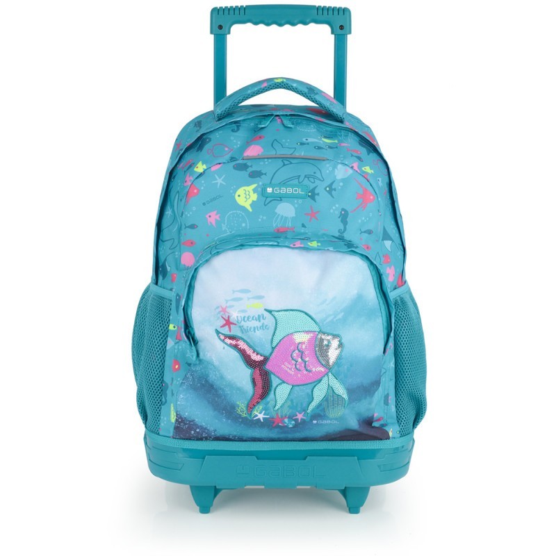 Sac à dos Trolley 34 x 46 x 20 cm Aqua Kids GABOL