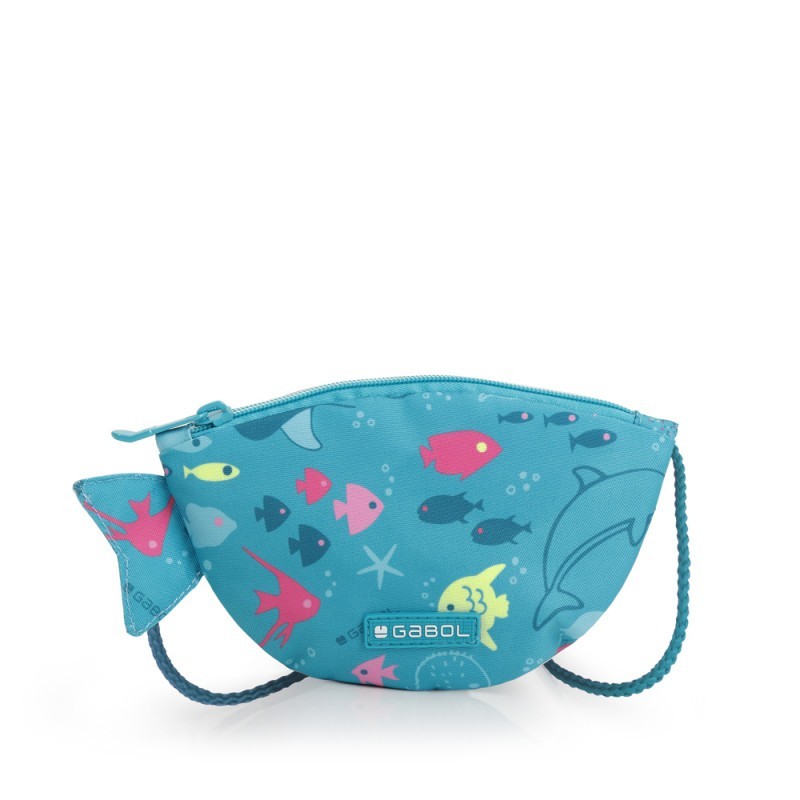 Sac avec corde enfant 21 x 13 cm Aqua Kids GABOL