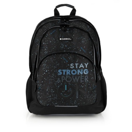 Sac à dos 3 comp 32 x 44 x 18 cm Galaxy Kids GABOL