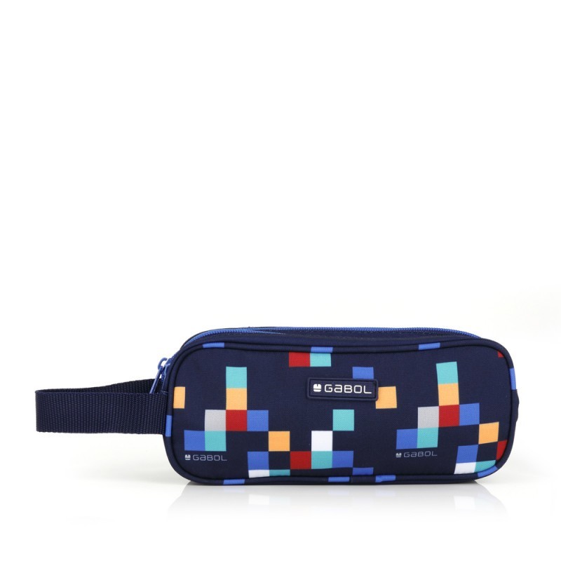 Trousse 3 comp av poignée 22 x 9 x 9 cm Cubik Kids GABOL