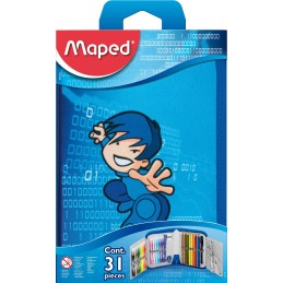 Trousse scolaire garnie 1étage Maped