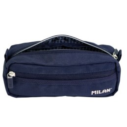 Trousse 2 fermetures 20,5X4,5X5cm MILAN