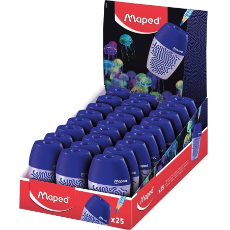 Taille crayon shaker avec réservoir 1usage display DEEPSEA PARADISE