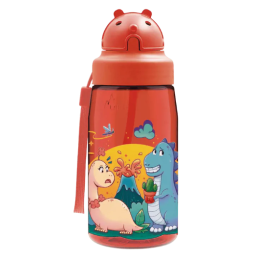 Gourde kids Tritan 0,45 L. OBY cap Dinos love OBYDL LAKEN