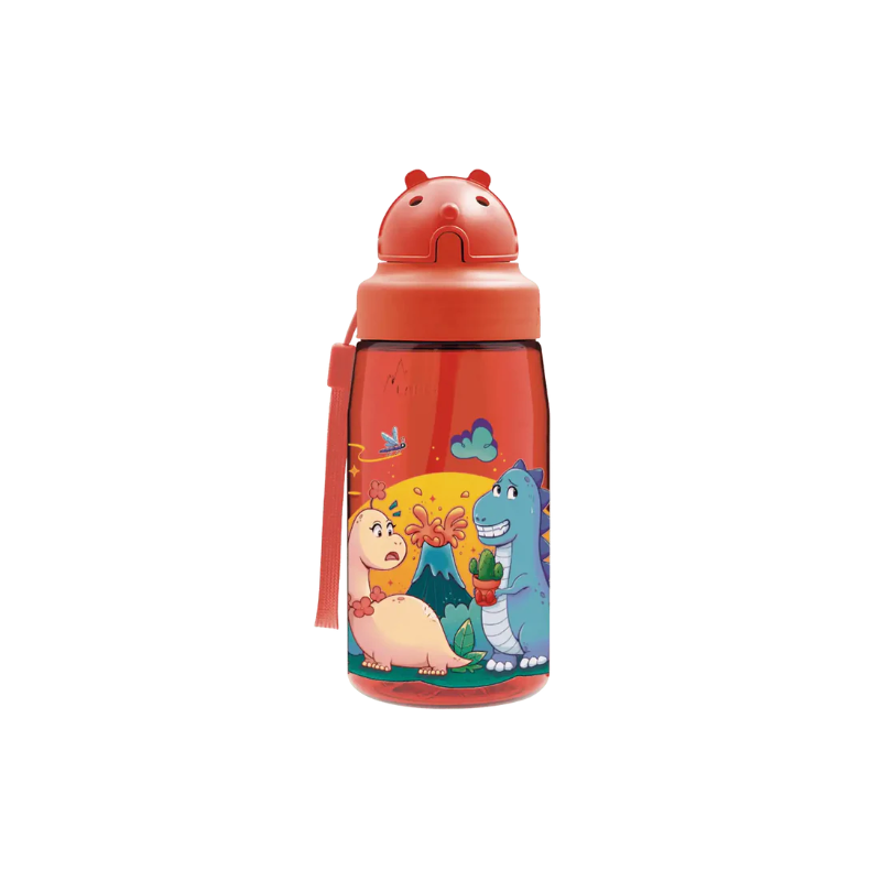 Gourde kids Tritan 0,45 L. OBY cap Dinos love OBYDL LAKEN
