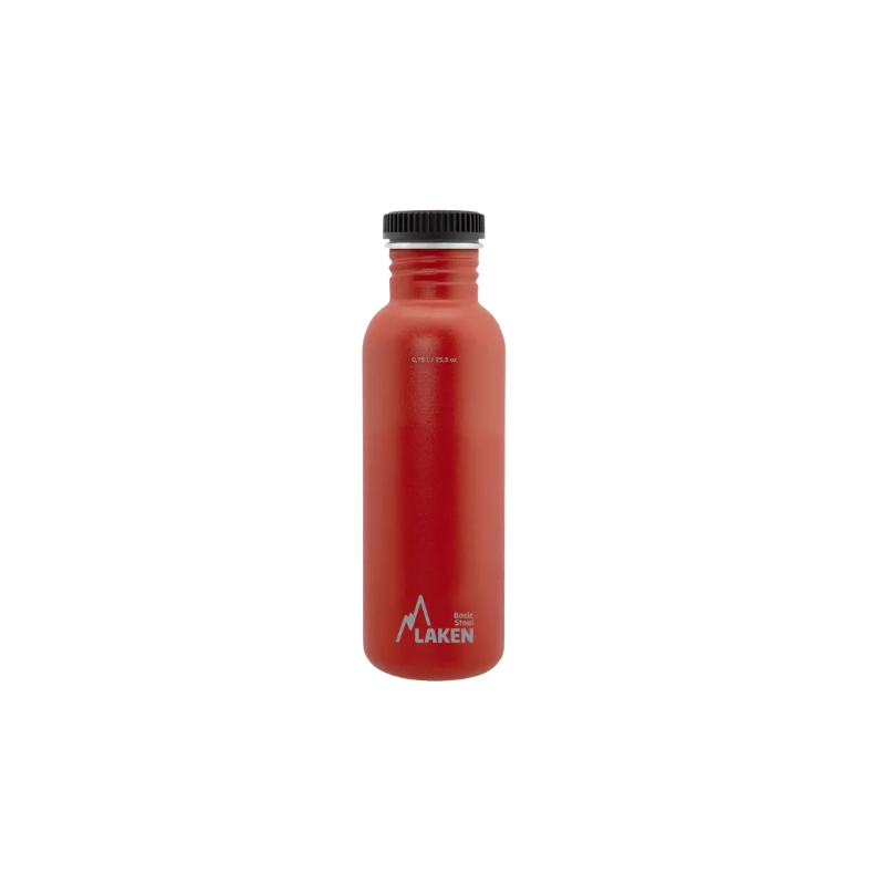 Gourde 750ml Basic Steel PLAIN LAKEN