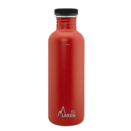 Gourde 1000ml Basic Steel PLAIN LAKEN