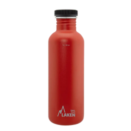 Gourde 1000ml Basic Steel PLAIN LAKEN