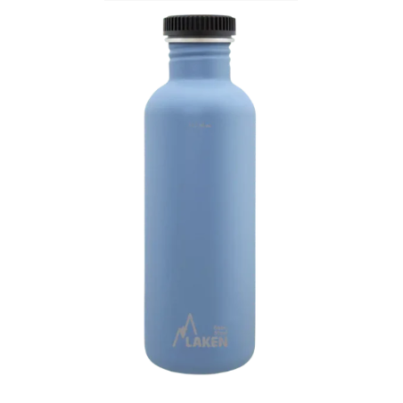 Gourde 1000ml Basic Steel PLAIN LAKEN