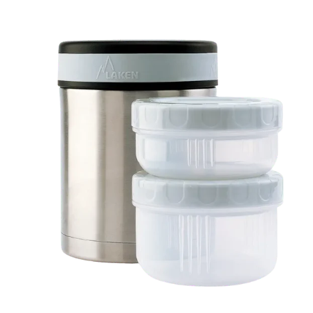 Flacon THERMO 1L avec couvercle en néoprène LAKEN