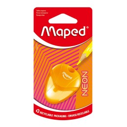 Taille Crayon 1 trou blister IGLOO NEON MAPED