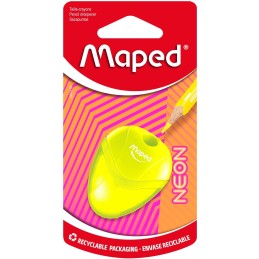 Taille Crayon 1 trou blister IGLOO NEON MAPED
