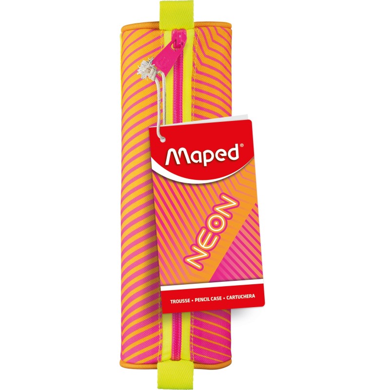 Trousse ronde polyester NEON MAPED