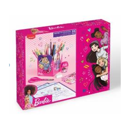 GIFT BOX BARBIE MAPED