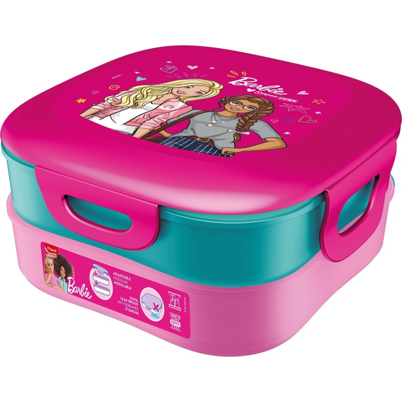 LUNCH BOX 2 COMPARTMENTS BARBIE