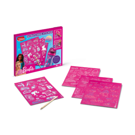 SCRATCH STICKERS - LICENCE BARBIE