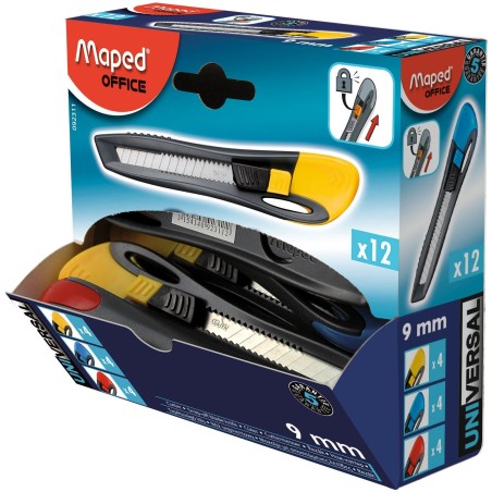 Cutter Universal plastique 9mm Maped