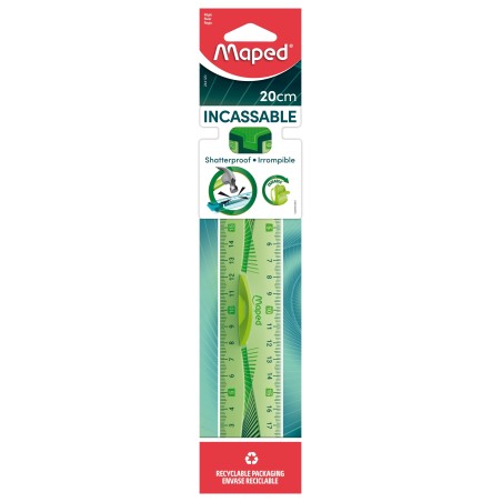 Double décimètre Flex 20cm Maped