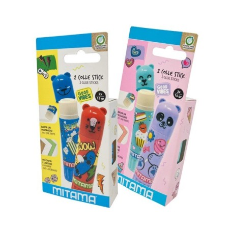 Colle bâton 15g GOOD VIBES blister 2 MITAMA