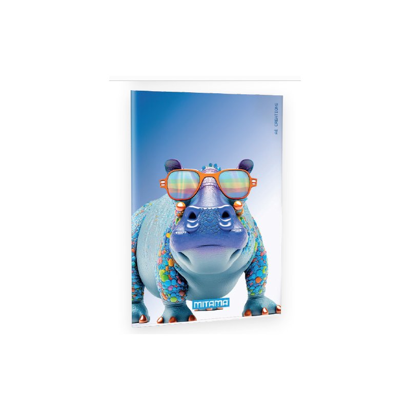 Notebook PAPER GOODS ANIMALS 5mm MITAMA