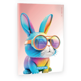 Notebook PAPER GOODS ANIMALS 5mm MITAMA