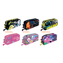 Trousse 2 ZIP mix boy and girl MITAMA