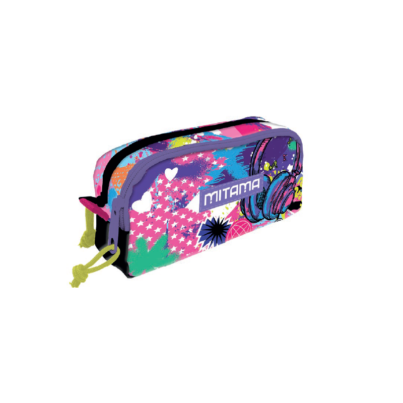 Trousse 2 ZIP mix boy and girl MITAMA