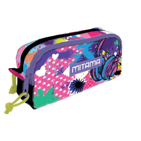 Trousse 2 ZIP mix boy and girl MITAMA