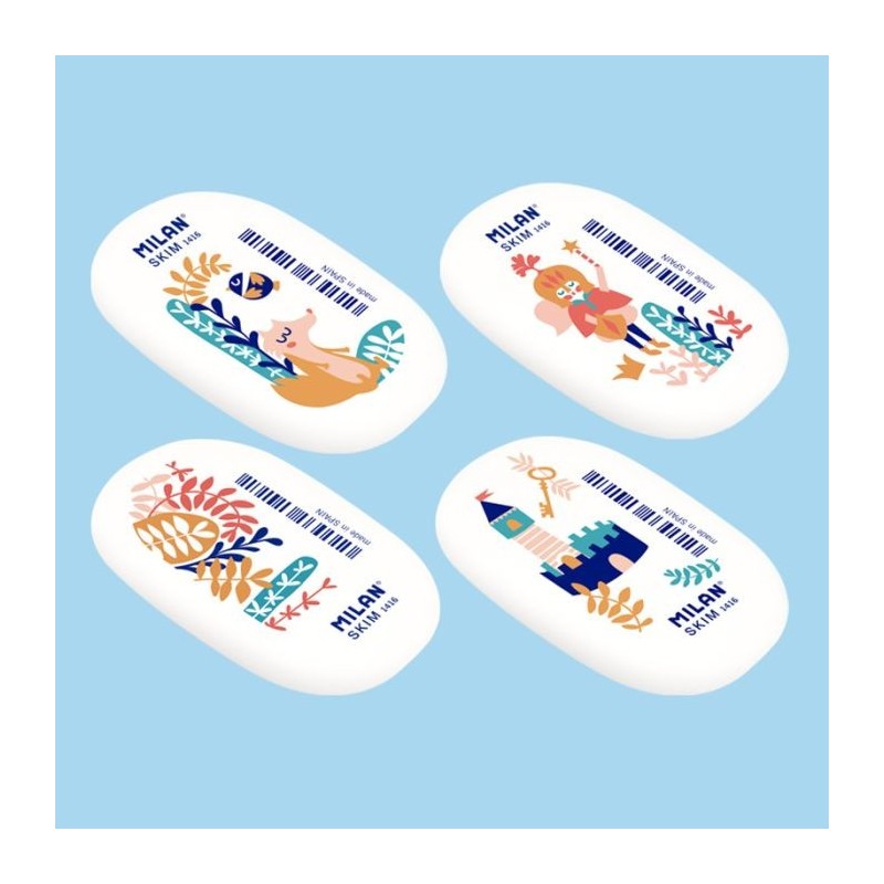 Gomme ovale 1416 série spéciale Story Time MILAN