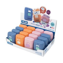 Gomme avec brosse Compact Milan