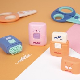 Gomme avec brosse Compact Milan