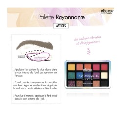 Palette rayonnante COFMC4341 Miss Cop