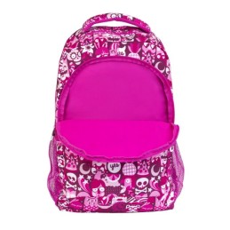 Sac à dos scolaire 17L HEY GIRL ROSE MILAN