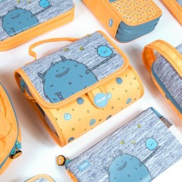 Kit de 2 trousses garnie + petit cartable MIMO MILAN