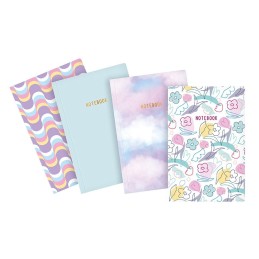 Bloc note A5 Pastel ligné VIQUEL