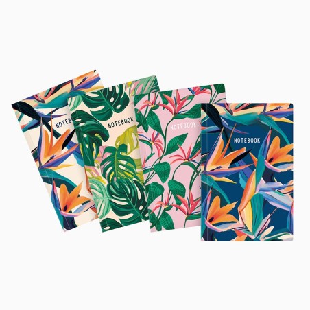 Bloc note A5 Floral 128 pages VIQUEL