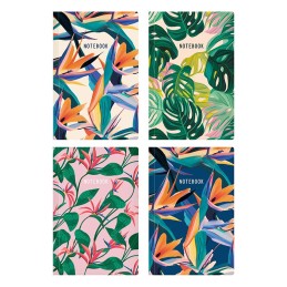 Bloc note A5 Floral 128 pages VIQUEL