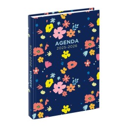 Agenda scolaire FLORAL mi-08-25 au mi -08-26 VIQUEL