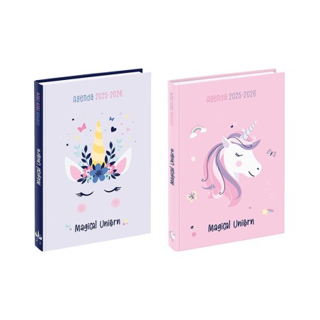 Agenda scolaire LICORNE mi-08-25 au mi -08-26 VIQUEL