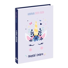 Agenda scolaire LICORNE mi-08-25 au mi -08-26 VIQUEL