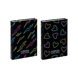 Agenda scolaire NEON mi-08-25 au mi -07-26 VIQUEL