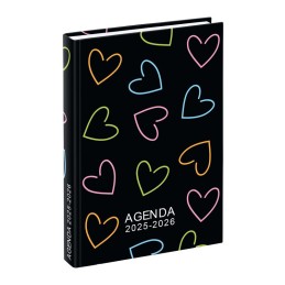 Agenda scolaire NEON mi-08-25 au mi -07-26 VIQUEL