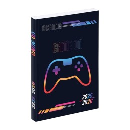 Agenda scolaire GAME ON mi-08-25 au mi -07-26 VIQUEL