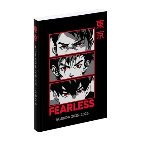 Agenda scolaire MANGA BOY mi-08-25 au mi -07-26 VIQUEL