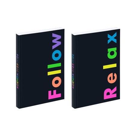 Agenda scolaire FLASHY mi-08-25 au mi -07-26 VIQUEL