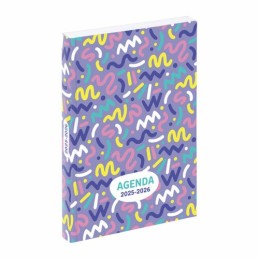 Agenda scolaire ABSTRACT mi-08-25 au mi -07-26 VIQUEL