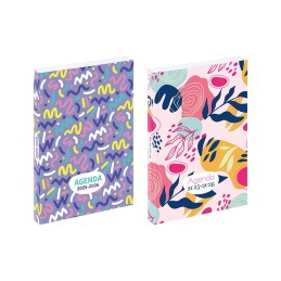 Agenda scolaire ABSTRACT mi-08-25 au mi -07-26 VIQUEL